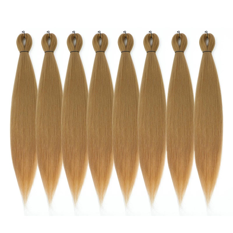 ROSDINA Pre-stretched Braiding Hair - 30 Inch, Yaki Texture, 8 Packs, Blonde, Super Long, For Twist or Box Braids, Synthetic Braiding Hair Extensions - Image 2
